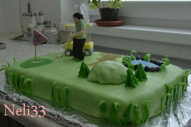 pre golfistu, torta, Športové torty, Neli33, 1
