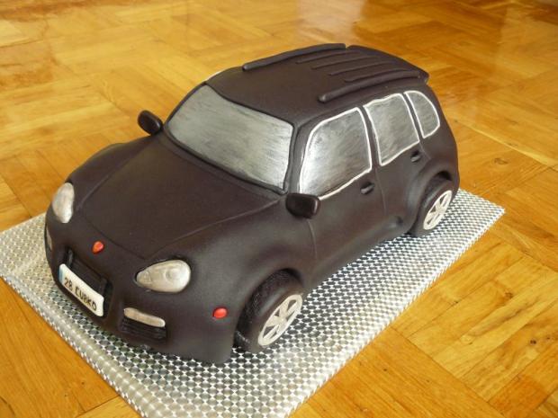 PORSCHE Cayenne, torta, Netradičné torty PORSCHE Cayenne, torta, Netradičné torty, zdenka2007, 1