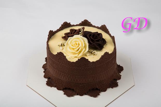 Čokoládová čipka II, torta, Čokoládové torty Čokoládová čipka II, torta, Čokoládové torty, glorydiamond, 1