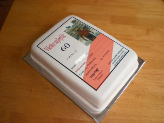 Preukaz ZTP, torta, Narodeninové torty Preukaz ZTP, torta, Narodeninové torty, Janka.S, 1
