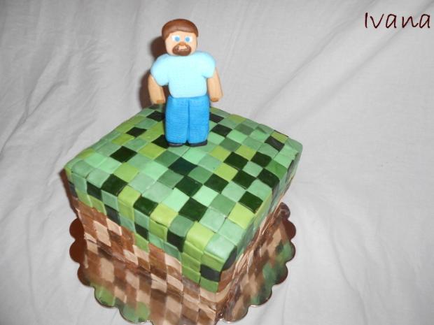 Minecraft, torta, Ostané torty pre deti Minecraft, torta, Ostané torty pre deti, Ivana111111, 1