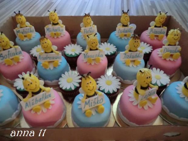 minitortičky pre budúcich prvákov, torta, Torty - škola, stužková, anna11, 1