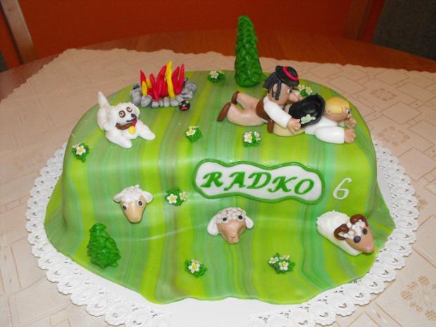 Maťko a Kubko pre synčeka, torta, Rozprávkové torty Maťko a Kubko pre synčeka, torta, Rozprávkové torty, Zuzi.M, 1