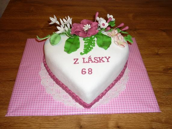 narodeninove srdiečko, torta, Narodeninové torty narodeninove srdiečko, torta, Narodeninové torty, jarka22, 1