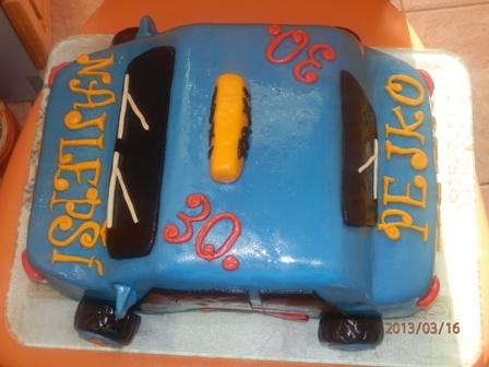 torta taxi, torta, Narodeninové torty, Margita, 1