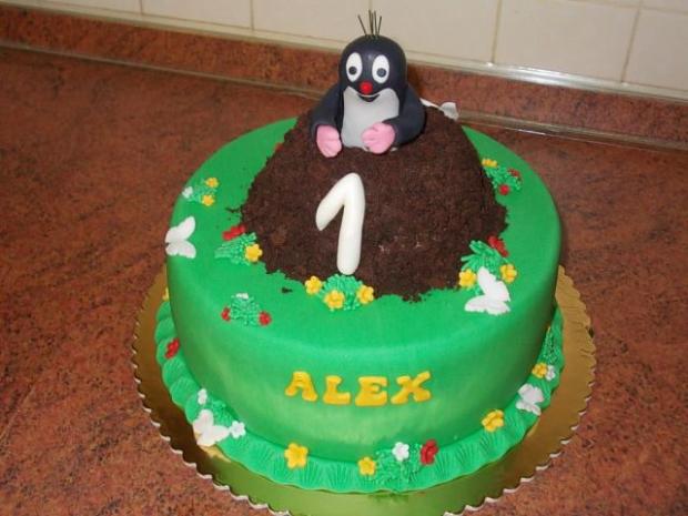 S krtkom, torta, Rozprávkové torty S krtkom, torta, Rozprávkové torty, narciska26, 1