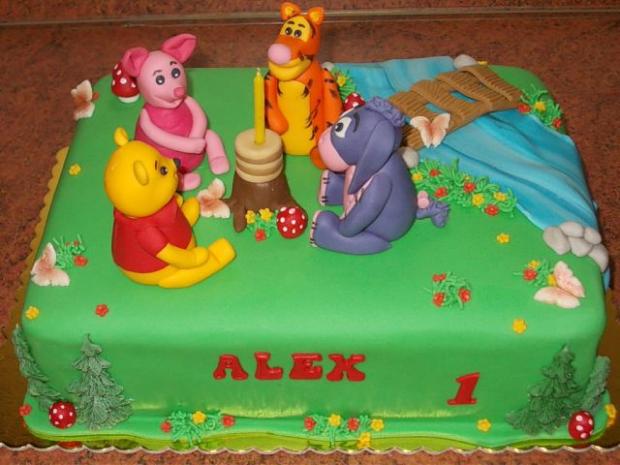 Macko Pooh a jeho kamaráti, torta, Rozprávkové torty Macko Pooh a jeho kamaráti, torta, Rozprávkové torty, narciska26, 1