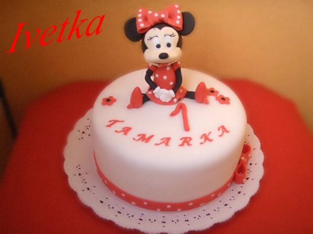 Minnie pre Tamarku, torta, Rozprávkové torty Minnie pre Tamarku, torta, Rozprávkové torty, ivetka2930, 1