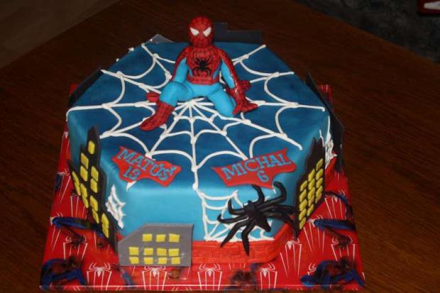 Spiderman, torta, Rozprávkové torty Spiderman, torta, Rozprávkové torty, stanula, 1