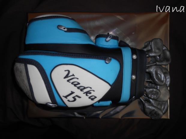 Vak na golf, torta, Netradičné torty Vak na golf, torta, Netradičné torty, Ivana111111, 1