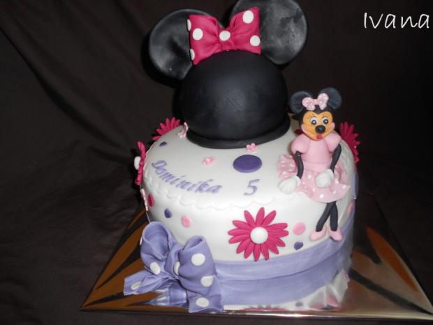 Minnie Mouse, torta, Rozprávkové torty Minnie Mouse, torta, Rozprávkové torty, Ivana111111, 1