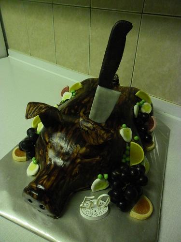 pečené prasa, torta, Narodeninové torty pečené prasa, torta, Narodeninové torty, Ivka29, 1