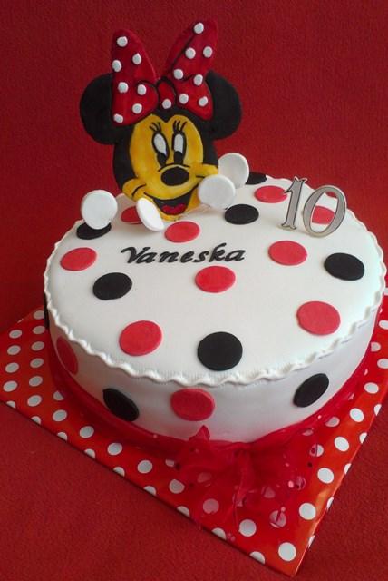 Minnie, torta, Rozprávkové torty, val38, 1