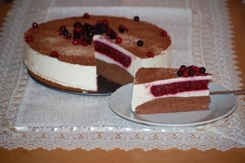 Malinovo - tvarohová rozprávka, torta, Zákusky Malinovo - tvarohová rozprávka, torta, Zákusky, tina_ochotnicka, 1