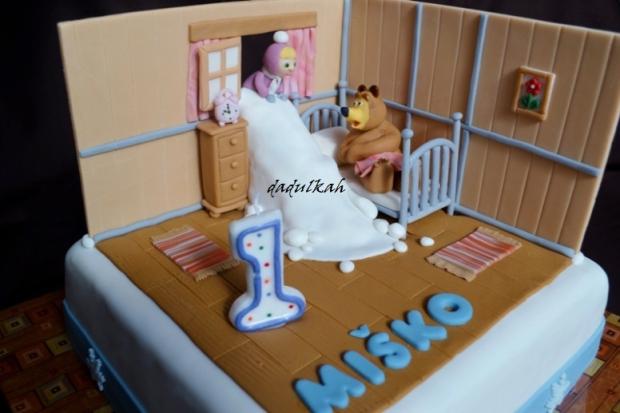 Máša a medveď, torta, Rozprávkové torty Máša a medveď, torta, Rozprávkové torty, dadulkah, 1
