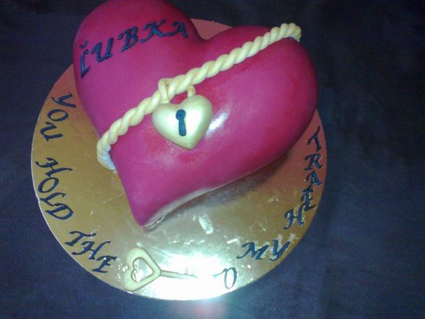 máš kľúč k mojmu srdcu 2, torta, Narodeninové torty, katarina muchova, 1