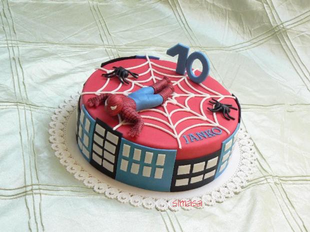 Spiderman, torta, Ostané torty pre deti Spiderman, torta, Ostané torty pre deti, simasa, 1