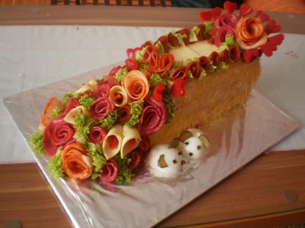 slaná torta 7, torta, Slané torty slaná torta 7, torta, Slané torty, bobanko, 1
