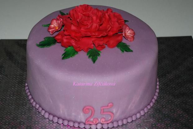 Pivonka, torta, Narodeninové torty, Katarina139, 1