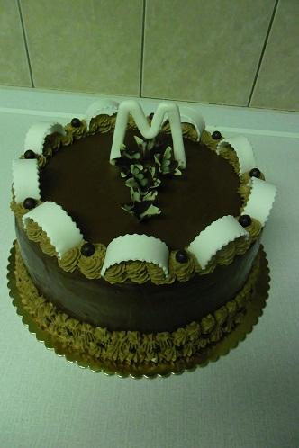 na želanie s písmenkom , torta, Čokoládové torty na želanie s písmenkom , torta, Čokoládové torty, Ivka29, 1