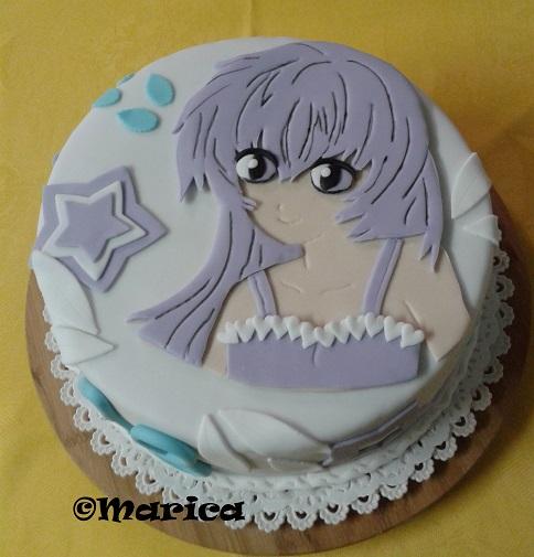 Animé, torta, Narodeninové torty Animé, torta, Narodeninové torty, Marica1972, 1
