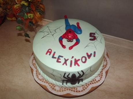Spiderman pre Alexíka, torta, Rozprávkové torty, Stanulienka, 1