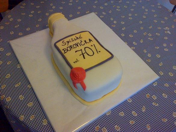 Milovníkovi Borovičky :), torta, Narodeninové torty, Bejulik, 1