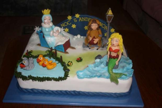 Noc s Andersenom, torta, Rozprávkové torty Noc s Andersenom, torta, Rozprávkové torty, stanula, 1