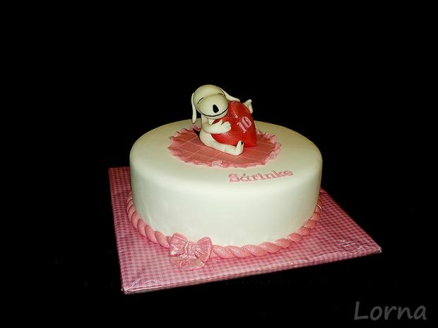 So Snoopym pre Sárinku.., torta, Rozprávkové torty So Snoopym pre Sárinku.., torta, Rozprávkové torty, Lorna, 1