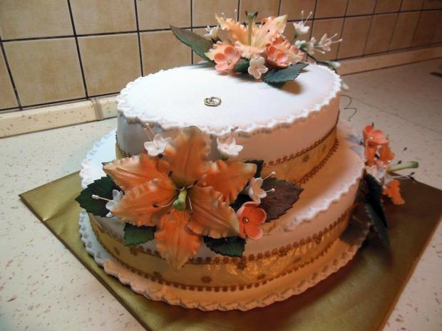 Svadobná klasika, torta, Svadobné torty Svadobná klasika, torta, Svadobné torty, timika, 1