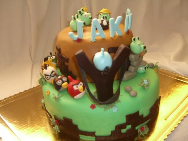 Angry birds, torta, Rozprávkové torty Angry birds, torta, Rozprávkové torty, iwca9, 1