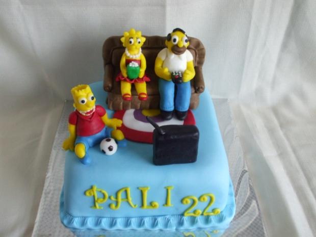 simpsonovci, torta, Rozprávkové torty, zuna1976, 1