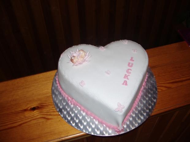 Lucke, torta, Torty na krstiny Lucke, torta, Torty na krstiny, vanilka 227, 1