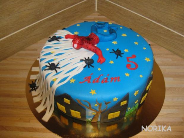 Spiderman, torta, Rozprávkové torty, norika, 1