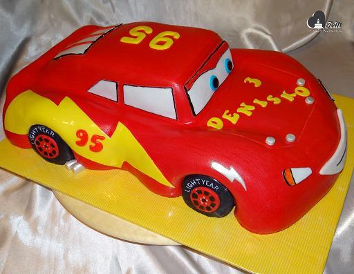 McQueen, torta, Torty autíčka, vláčiky McQueen, torta, Torty autíčka, vláčiky, Moncika7, 1