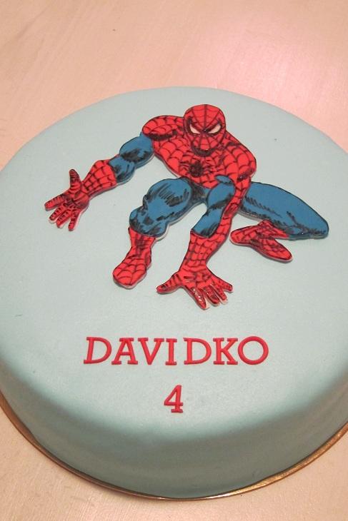 Spiderman, torta, Rozprávkové torty, iwonita, 1