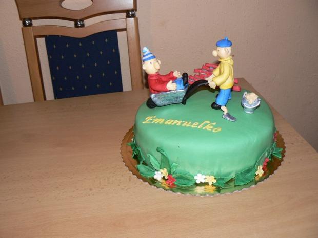 Pat a Mat, torta, Rozprávkové torty Pat a Mat, torta, Rozprávkové torty, yvetta11111, 1