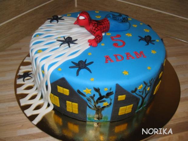 Spiderman, torta, Rozprávkové torty Spiderman, torta, Rozprávkové torty, norika, 1
