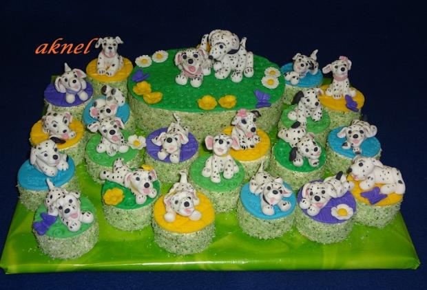 dalmatini, torta, Rozprávkové torty dalmatini, torta, Rozprávkové torty, aknel, 1