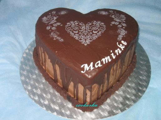 Cokosrdiecko, torta, Čokoládové torty Cokosrdiecko, torta, Čokoládové torty, cookerka, 1