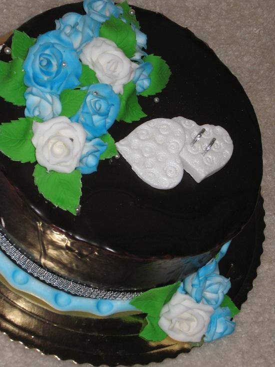 svadobná  čokoládová , torta, Čokoládové torty, karinka306, 1