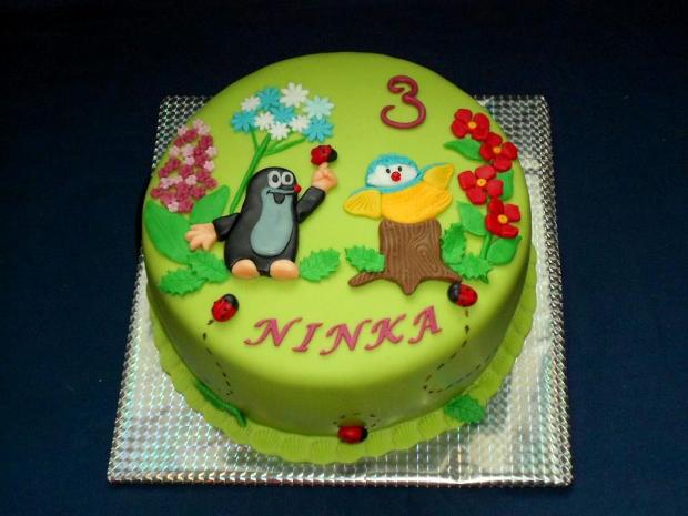 Krtko, torta, Rozprávkové torty Krtko, torta, Rozprávkové torty, anibas, 1