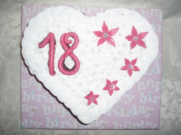 Penové srdiečko :*), torta, Čokoládové torty, SiMi 3710, 1