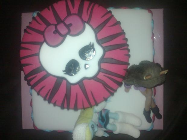 monster high zvrchu, torta, Torty pre dievčatá, katarina muchova, 1
