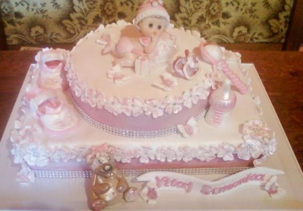 Krstinová, torta, Torty na krstiny Krstinová, torta, Torty na krstiny, janette0207, 1