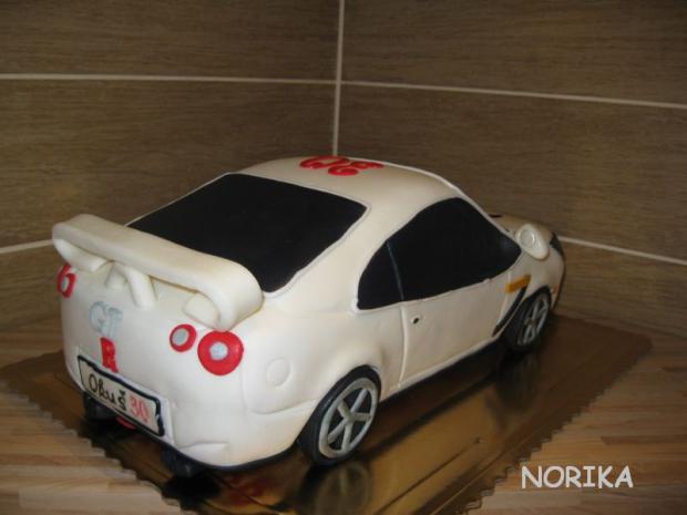 zo zadu, torta, Narodeninové torty, norika, 1