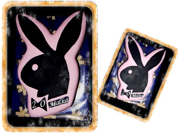 PLAYBOY zajačik 4, torta, Narodeninové torty, VIERI, 1