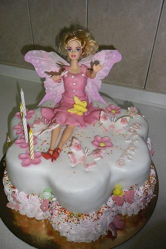 barbi-víla, torta, Torty pre dievčatá barbi-víla, torta, Torty pre dievčatá, Ivka29, 1
