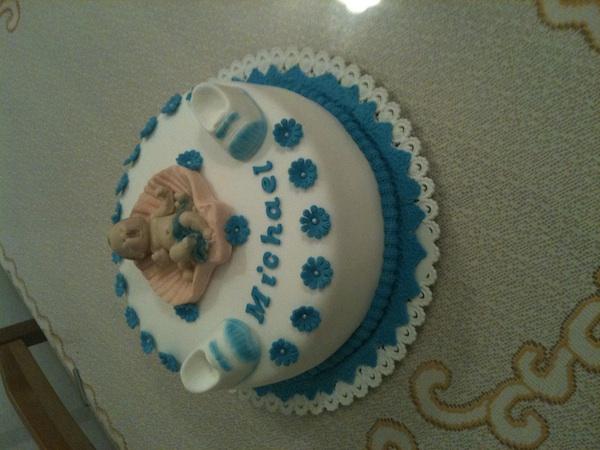 Na krst Michael, torta, Torty na krstiny, Anna M 1, 1