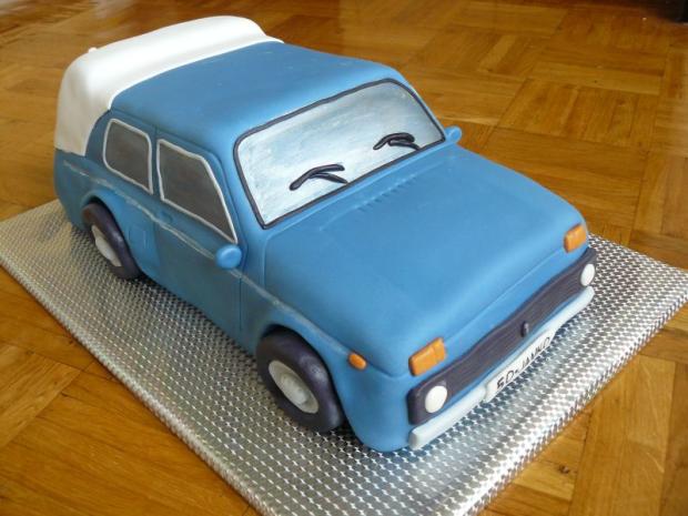 LADA NIVA, torta, Netradičné torty LADA NIVA, torta, Netradičné torty, zdenka2007, 1